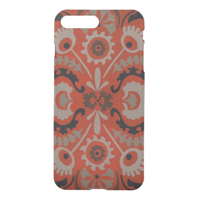 Cinnabar Suzani I Uncommon iPhone Case (Back)