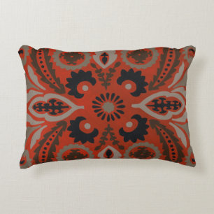 Cinnabar Suzani II Decorative Pillow