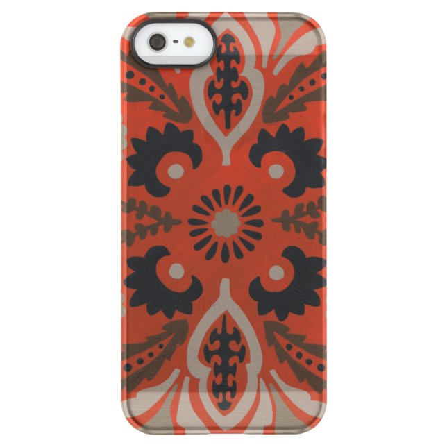 Cinnabar Suzani II Uncommon iPhone Case (Back)