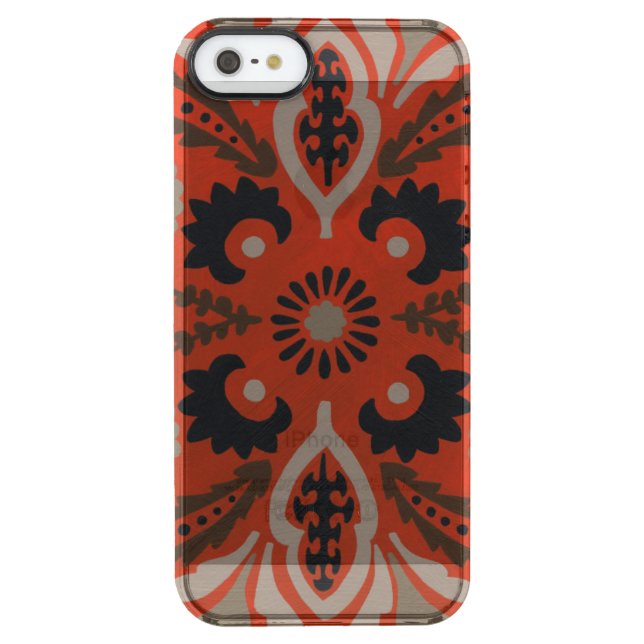 Cinnabar Suzani II Uncommon iPhone Case (Back)