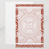Cinnabar Woodblock IV (Front/Back)