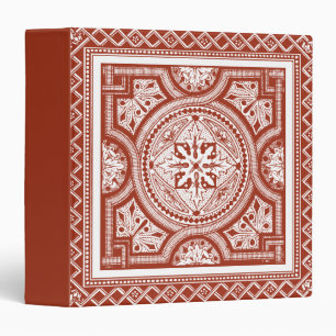 Cinnabar Woodblock IV Binder