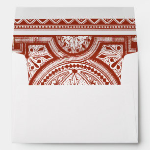 Cinnabar Woodblock IV Envelope