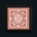 Cinnabar Woodblock IV Jewelry Box<br><div class="desc">Home Décor</div>