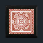 Cinnabar Woodblock IV Jewelry Box<br><div class="desc">Home Décor</div>