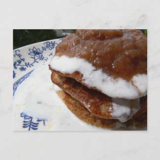 Cinnamon Almond Pancakes Postcard