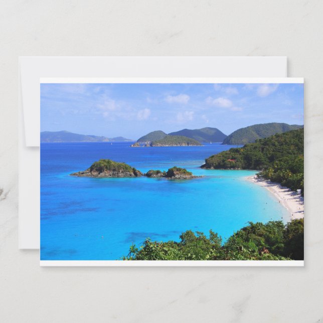 Cinnamon Bay Save the Date Card (Front)
