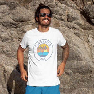 Cinnamon Bay, St. John, Usvi Faded Classic Style T-Shirt