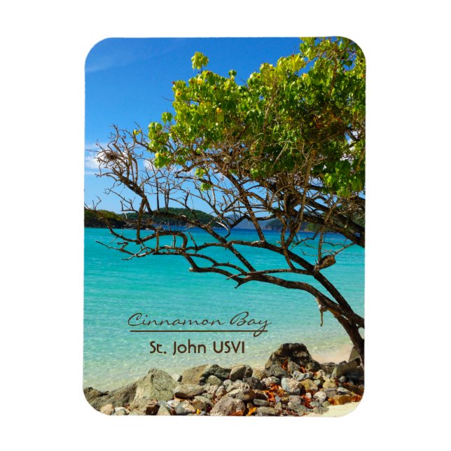 Cinnamon Bay St. John USVI Flexi Magnet (Vertical)