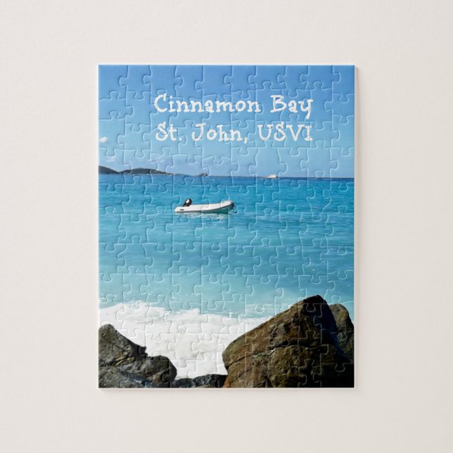 Cinnamon Bay, St. John USVI Jigsaw Puzzle (Vertical)