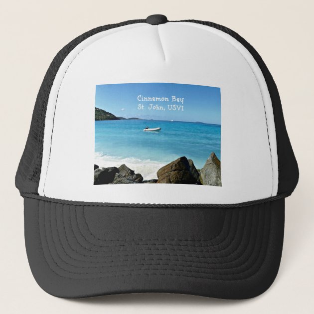 Cinnamon Bay, St. John USVI Trucker Hat 