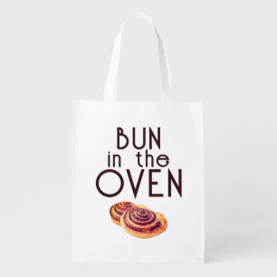 Cinnamon Bun in the Oven Grocery Bag