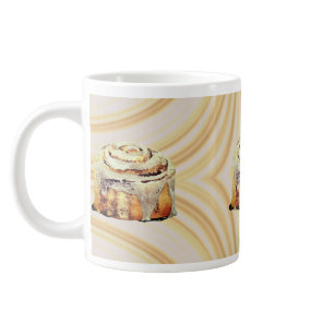 Cinnamon Bun Mornings Jumbo Mug 20 oz