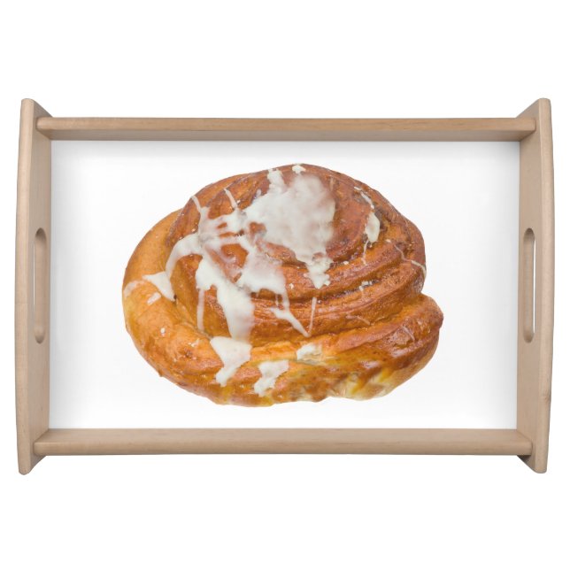 Cinnamon Bun Roll Model Serving Tray (Front)
