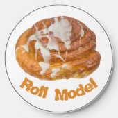 Cinnamon Bun Roll Model Wireless Charger (Front)