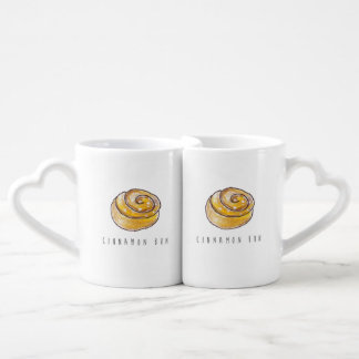 Cinnamon Buns Cinnamon Rolls Coffee Fika Coffee Mug Set