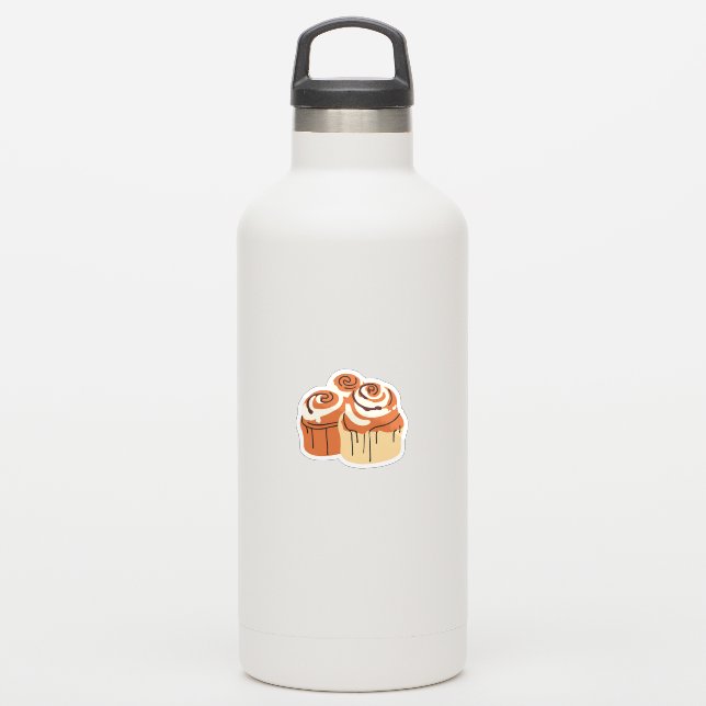 Cinnamon Buns Sticker (Waterbottle)