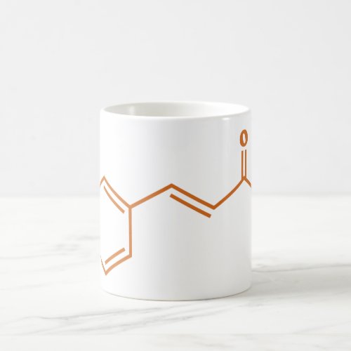 Cinnamon Cinnamaldehyde Molecular Chemical Formula Coffee Mug