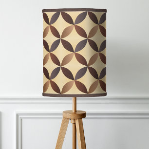 Cinnamon Circles Lamp Shade
