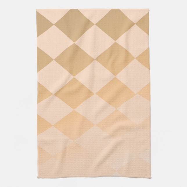 Cinnamon Diamond Towel (Vertical)