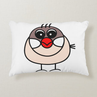 cinnamon Java sparrow Decorative Pillow