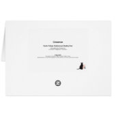 Cinnamon Kaleidoscope Card (Back Horizontal)