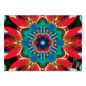 Cinnamon Kaleidoscope Card (Front Horizontal)
