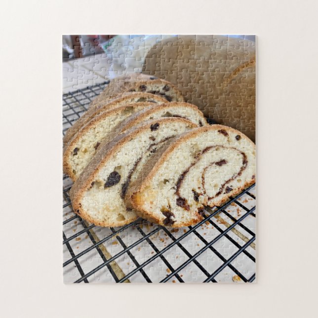 Cinnamon Raisin Bread Food Jigsaw Puzzle (Vertical)