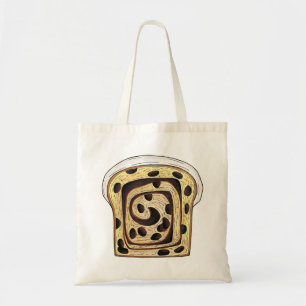 Cinnamon Raisin Bread Loaf Baking Breadmaking Tote Bag