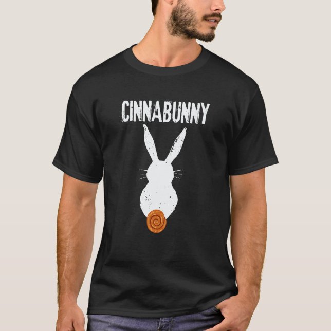 Cinnamon Roll And Cinnamon Buns  Cinnabunny T-Shirt (Front)