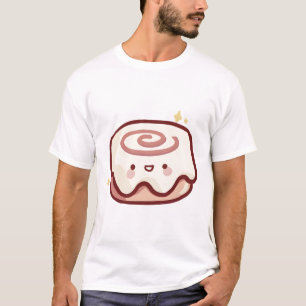 Cinnamon roll art Delight � Cute Animal Art T-Shirt