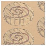Cinnamon Roll Breakfast Bun Pastry Junk Food Icing Fabric