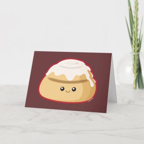 Cinnamon Roll Card