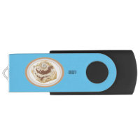 Cinnamon roll cartoon illustration