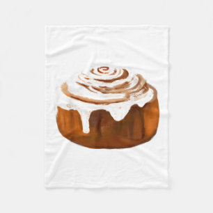 Cinnamon Roll Costume Halloween Bread Cosplay Food Fleece Blanket