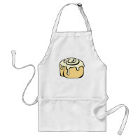 Cinnamon Roll Honey Bun Cartoon Design Funny
