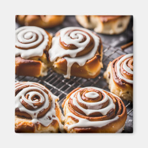 Cinnamon Roll Magnet