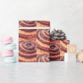 Cinnamon roll wrapping paper | Zazzle