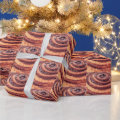 Cinnamon roll wrapping paper | Zazzle