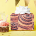 Cinnamon roll wrapping paper | Zazzle