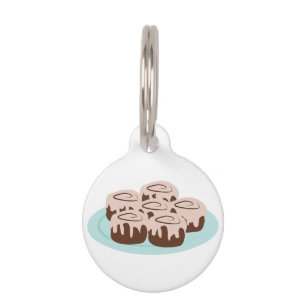 Cinnamon Rolls Pet ID Tag