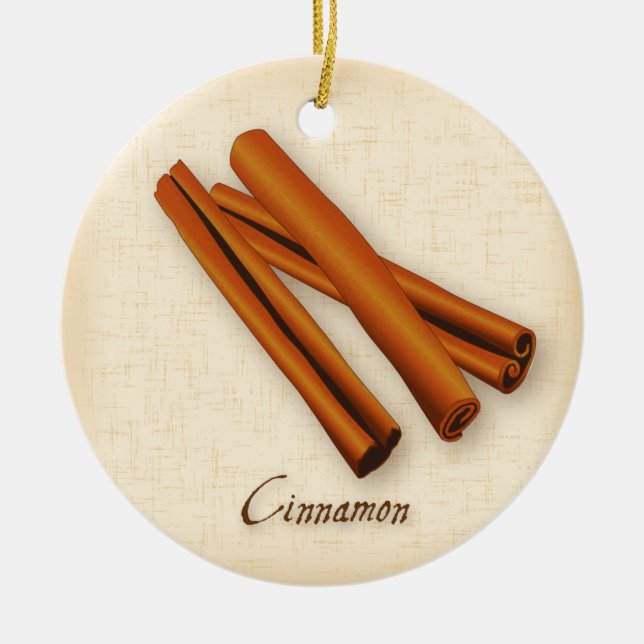 Cinnamon Spice Ornament (Front)