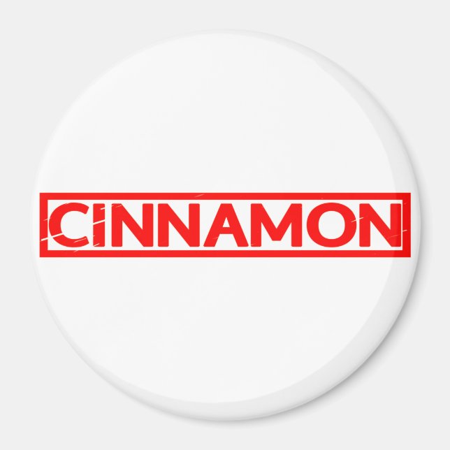 Cinnamon Stamp Magnet (Front)
