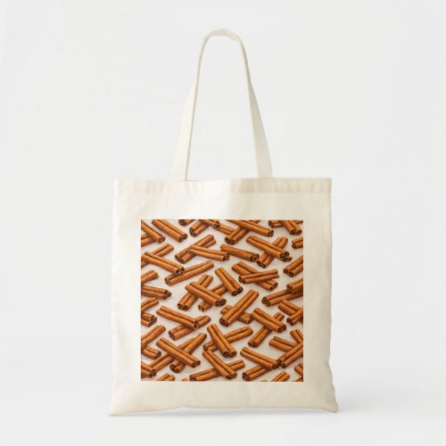 Cinnamon Sticks Pattern Tote Bag