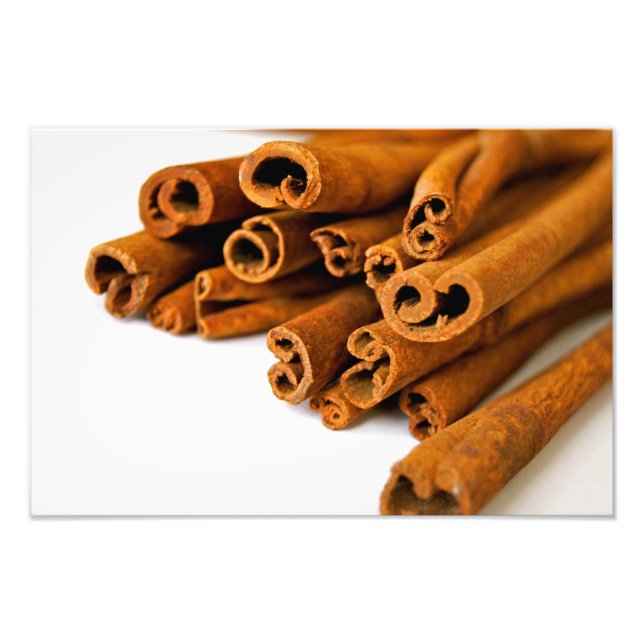 Cinnamon sticks photo print (Front)