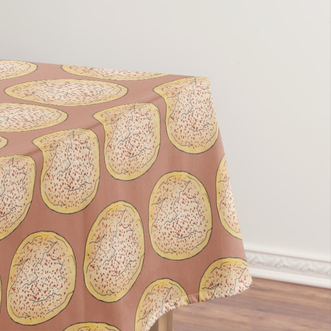 Cinnamon Sugar Snickerdoodle Cookies Bake Sale Tablecloth (In Situ)