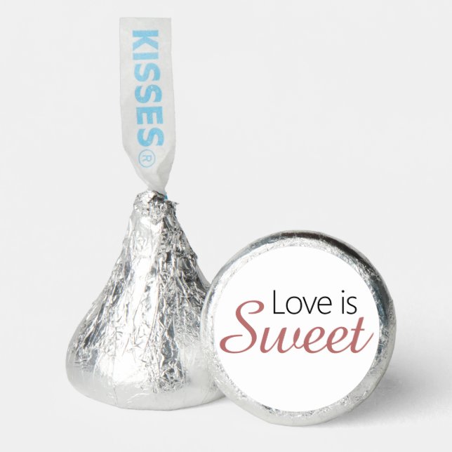 Cinnamon Sweet Love Hershey's Candy Favors (Front)