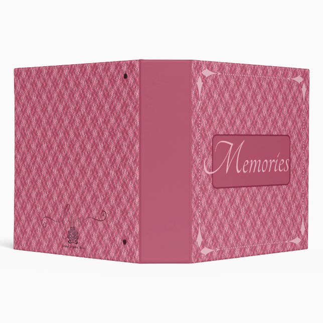 Cinnamon Valentine 3 Ring Binder (Background)