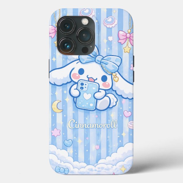 Cinnamoroll Phone Case Aesthetic – Cute Blue Kawai (Back)