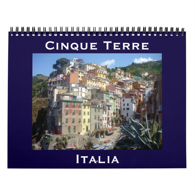 cinque terre 2026 calendar (Cover)